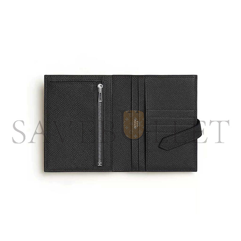HERMÈS BEARN COMPACT WALLET H039790CK89 (12*9.5*0.4cm)